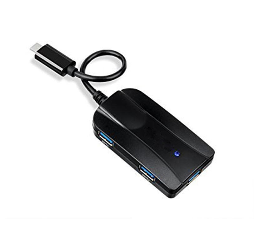 UC731 Type-C Card Reader & 3 Ports USB 3.0 Hub